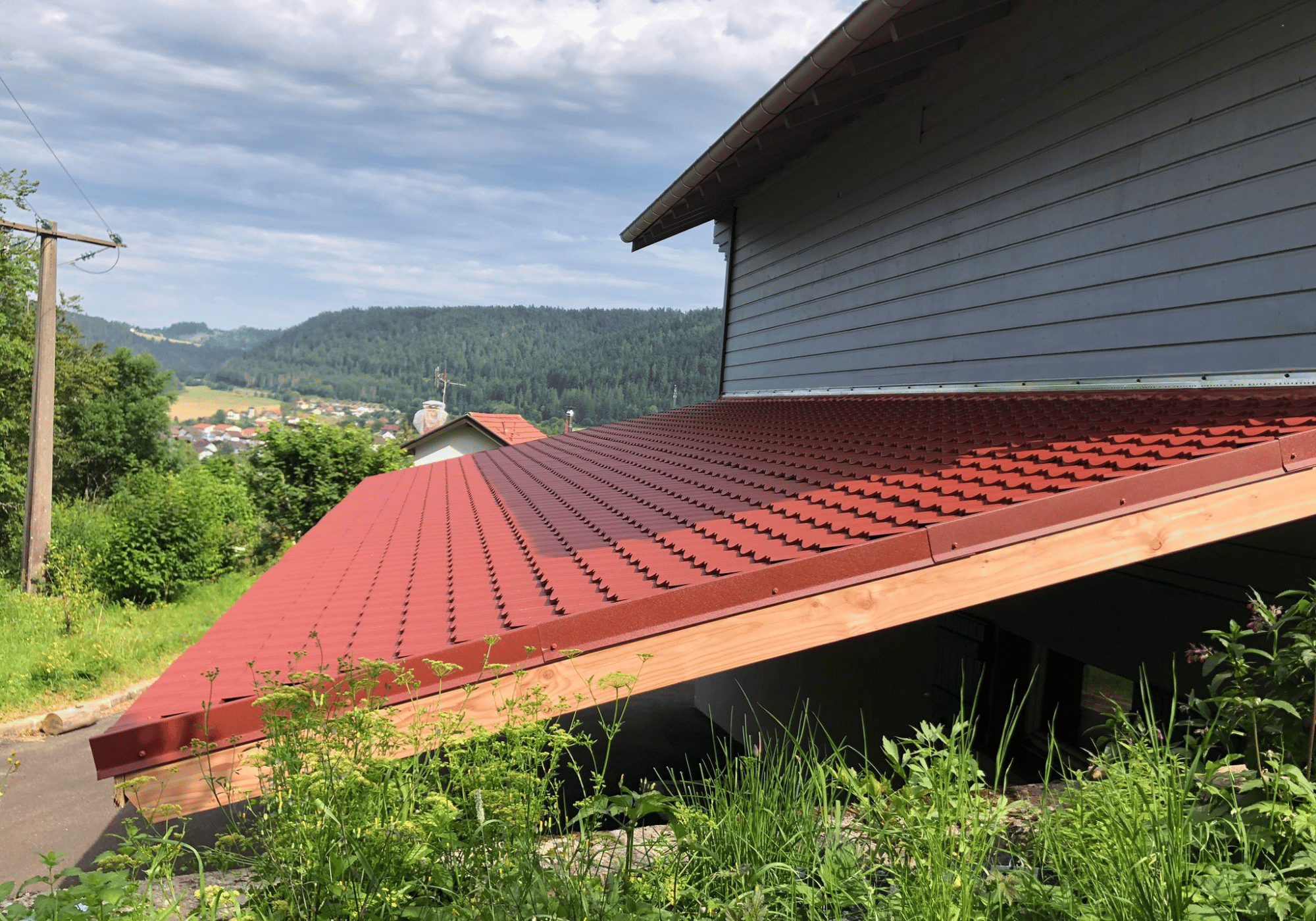 pergola bois adossée